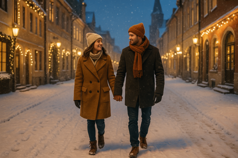 Cidades mais charmosas da Europa no inverno a dois