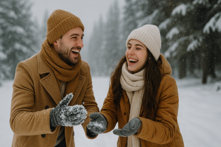 Como escolher o destino romântico de inverno ideal para casal