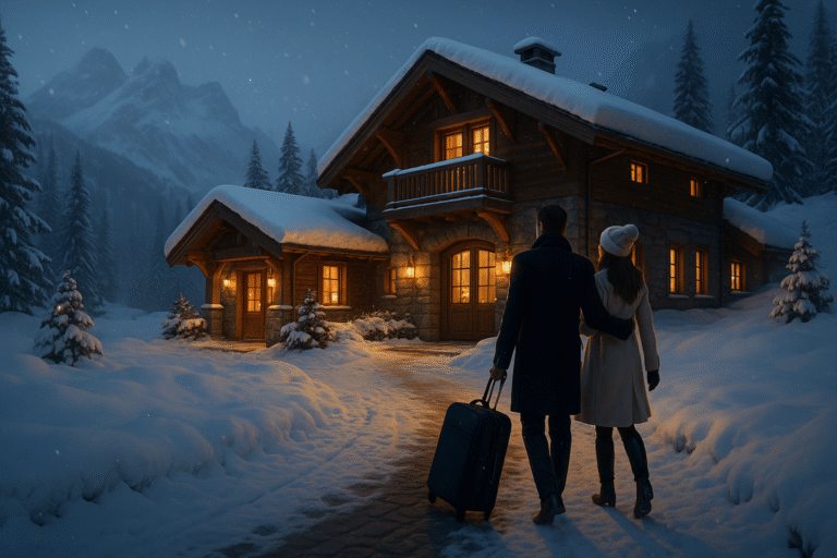 Destinos de luxo na neve perfeitos para casais exigentes