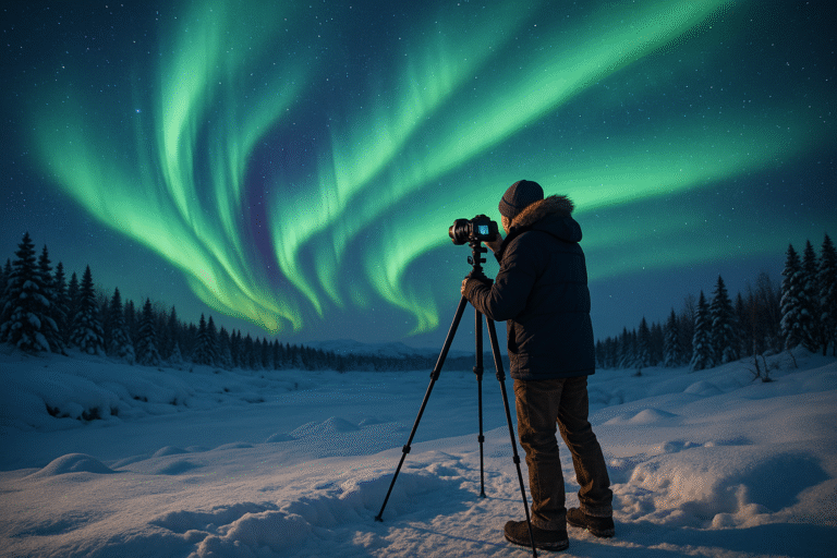 Dicas práticas para fotografar a aurora boreal mesmo sendo iniciante