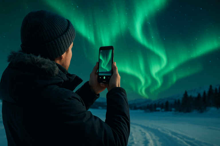 Melhores aplicativos para ver a aurora boreal