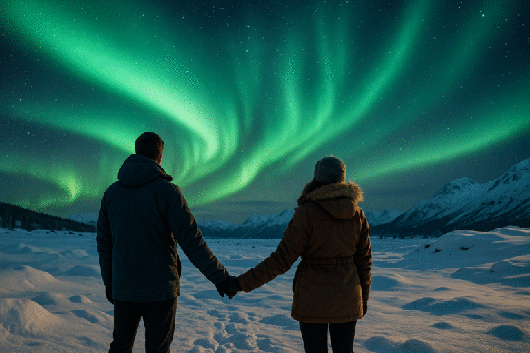 Melhores países para ver a aurora boreal em cada época do ano