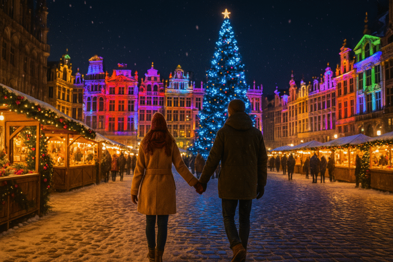 Mercados de Natal em Bruxelas