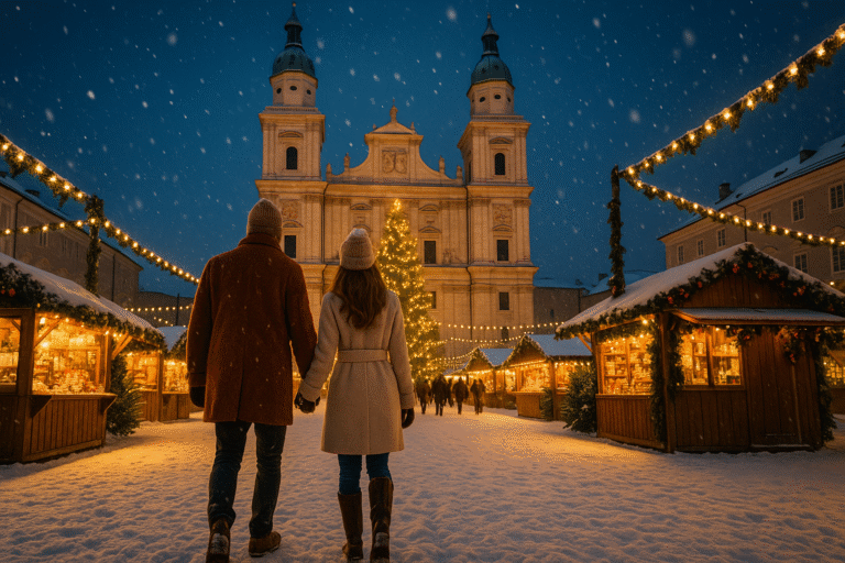 mercados de Natal em Salzburgo