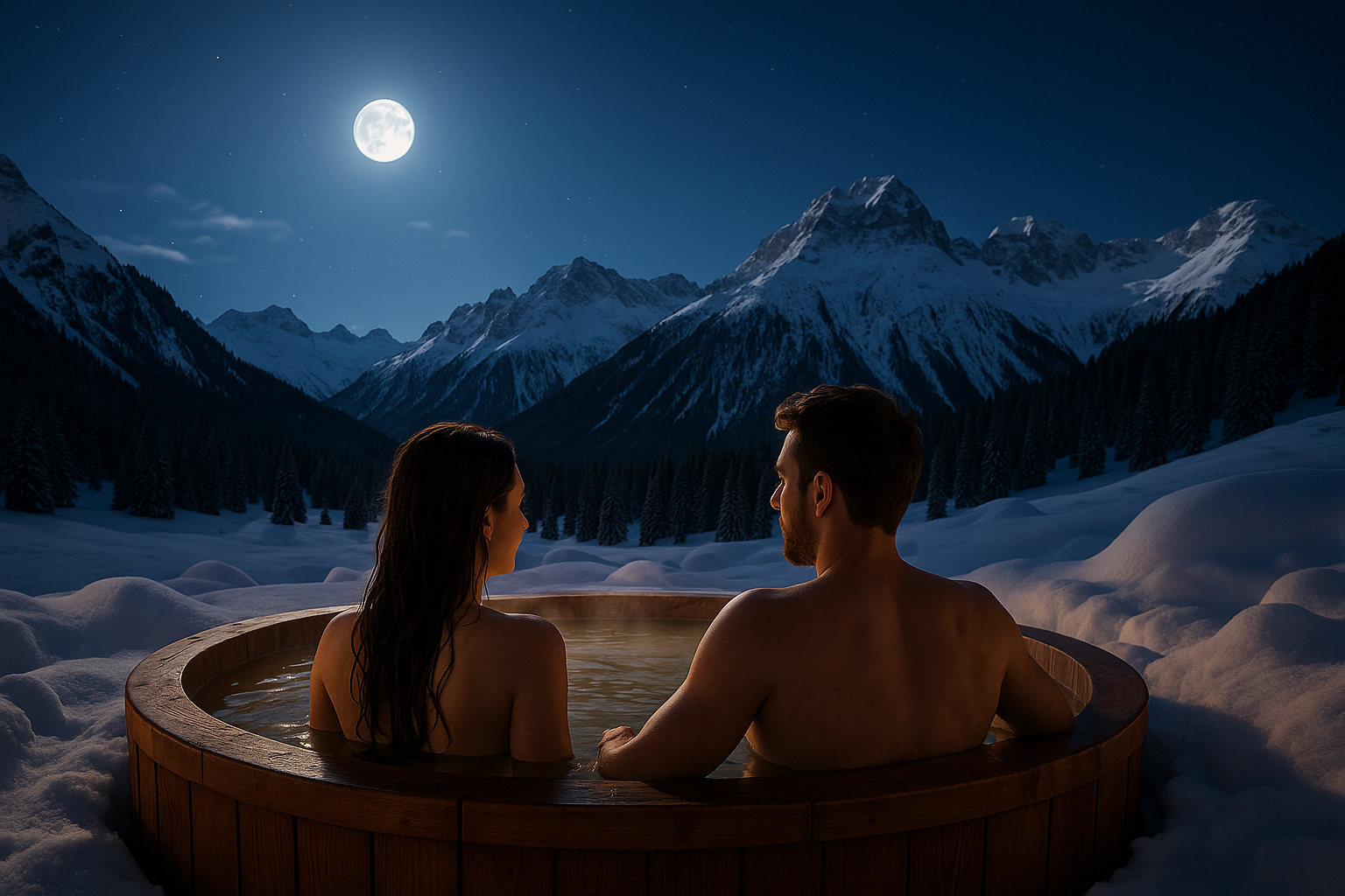 O charme dos resorts de luxo no inverno